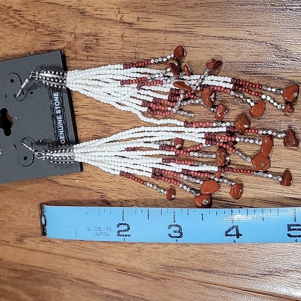 NWT Shyanne Native Style Beaded Earrings - Picture 6 of 8
